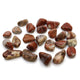24 x Pequeñas piedras africanas - Jaspe claro - Brecciated