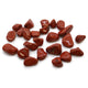 24 x Pequeñas piedras africanas - Jaspe - Rojo