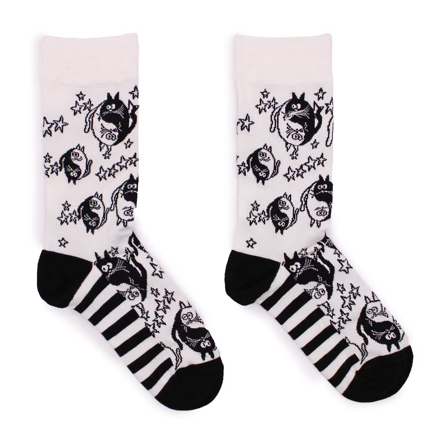 Hop Hare Socken (41-46) - Ying Yang - Mit Dose