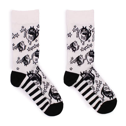 Chaussettes Hop Hare (Tailles 41-46) - Yin Yang -