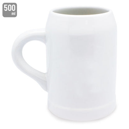 Chope à bière en céramique 500ml