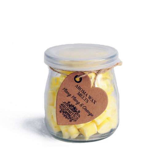 Aroma geschmolzenes Wachs – Ylang Ylang und Orange
