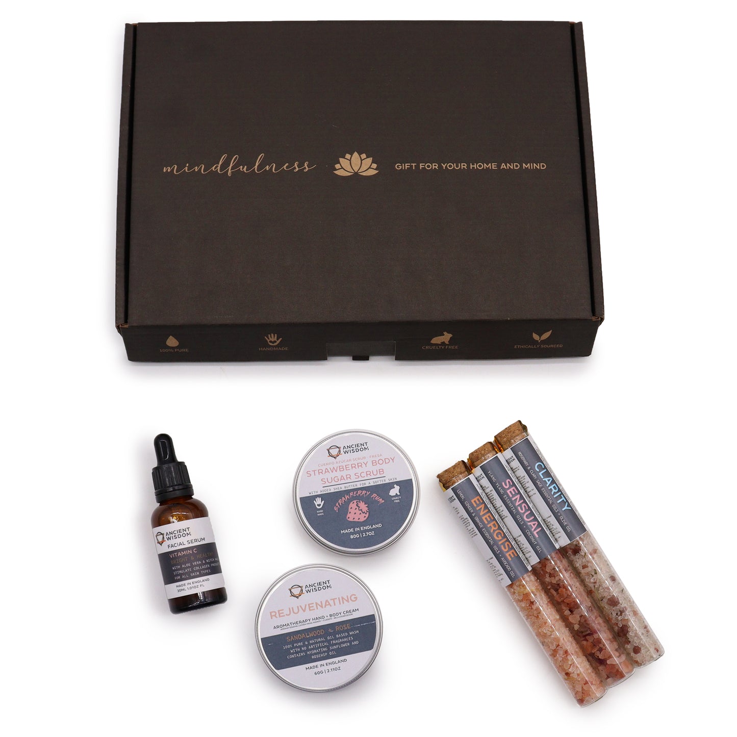 Kit de soins personnels essentiels Serenity