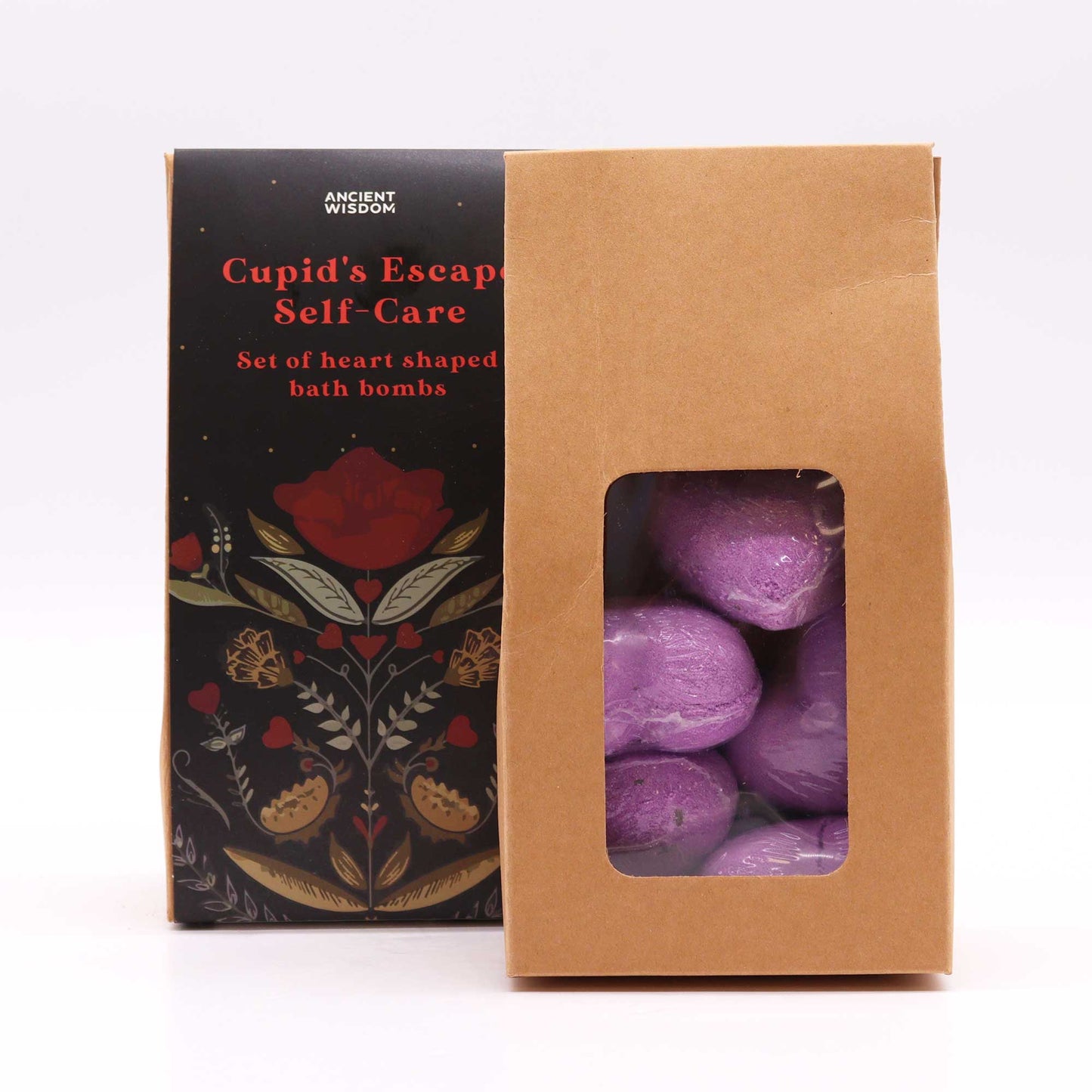 Herz-Badebomben-Set - Cupid's Getaway Self-Care