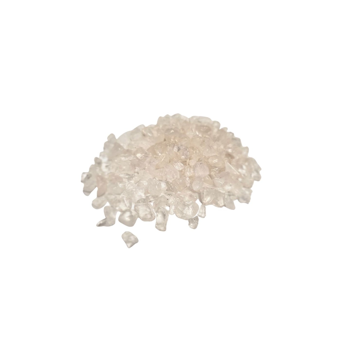 Klare Quarz-Edelsteinsplitter, Großpackung – 1 kg