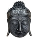 Decoración para el hogar Cabeza de Buda - 25cm - Plateado Brillante