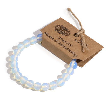 Brazalete de Energía Opalita 8mm