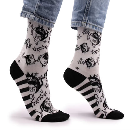 Chaussettes en bambou Hop Hare (S/M) - Ying Yang -