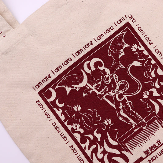 Baumwolltasche - Hop Hare - I'm Unique