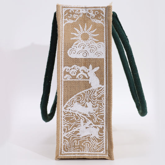 Hop Hare Große Jutetasche - I'm Magic