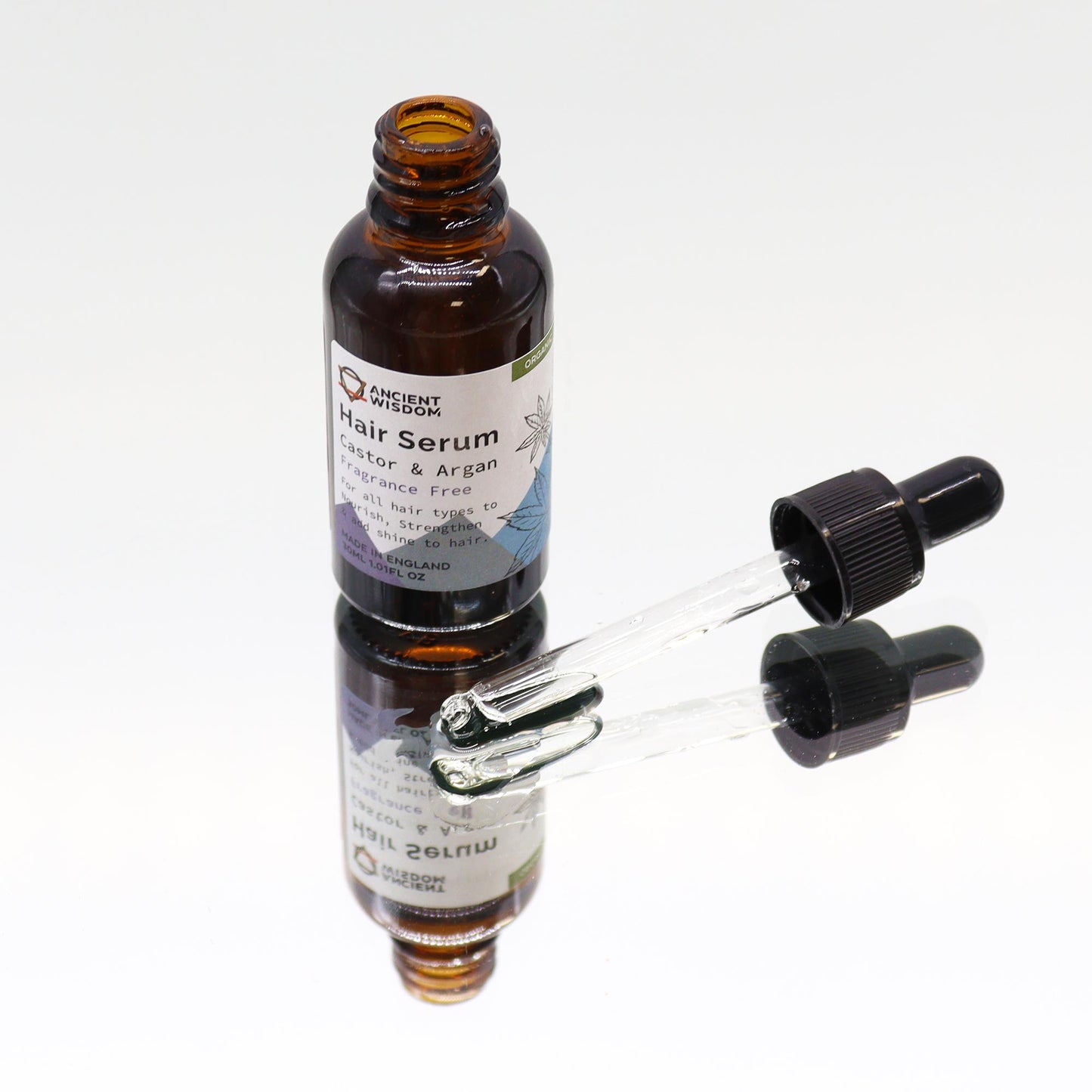 Bio-Haarserum 30 ml – parfümfrei