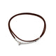 Cordones para accesorios- 2.5mm x 55cm - Marrón Oscuro A010