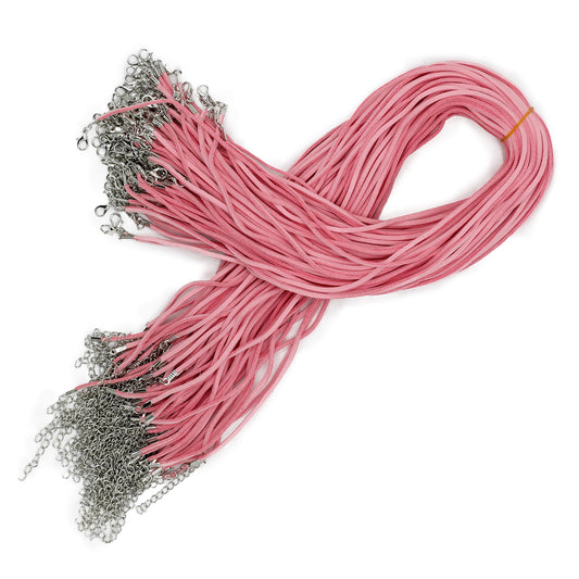 Reepschnur - 2,5 mm x 55 cm - Rosa A064