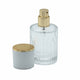 Frascos de vidrio para perfume con pulveridaor y tapa azul 30 ml