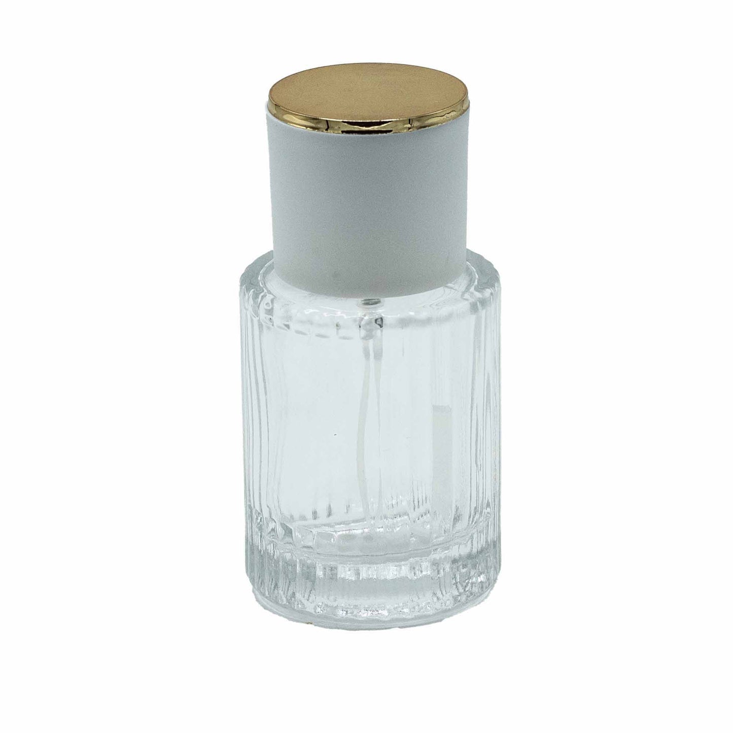 Parfümflakons aus Glas mit Zerstäuber und blauem Verschluss 30 ml