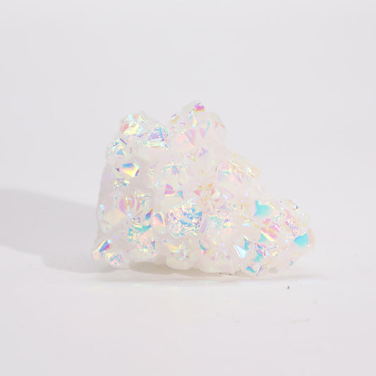 Kleiner verbesserter natürlicher Quarz – Angel Aura Quartz (ca. 40–65 g, 3,5–5 cm)