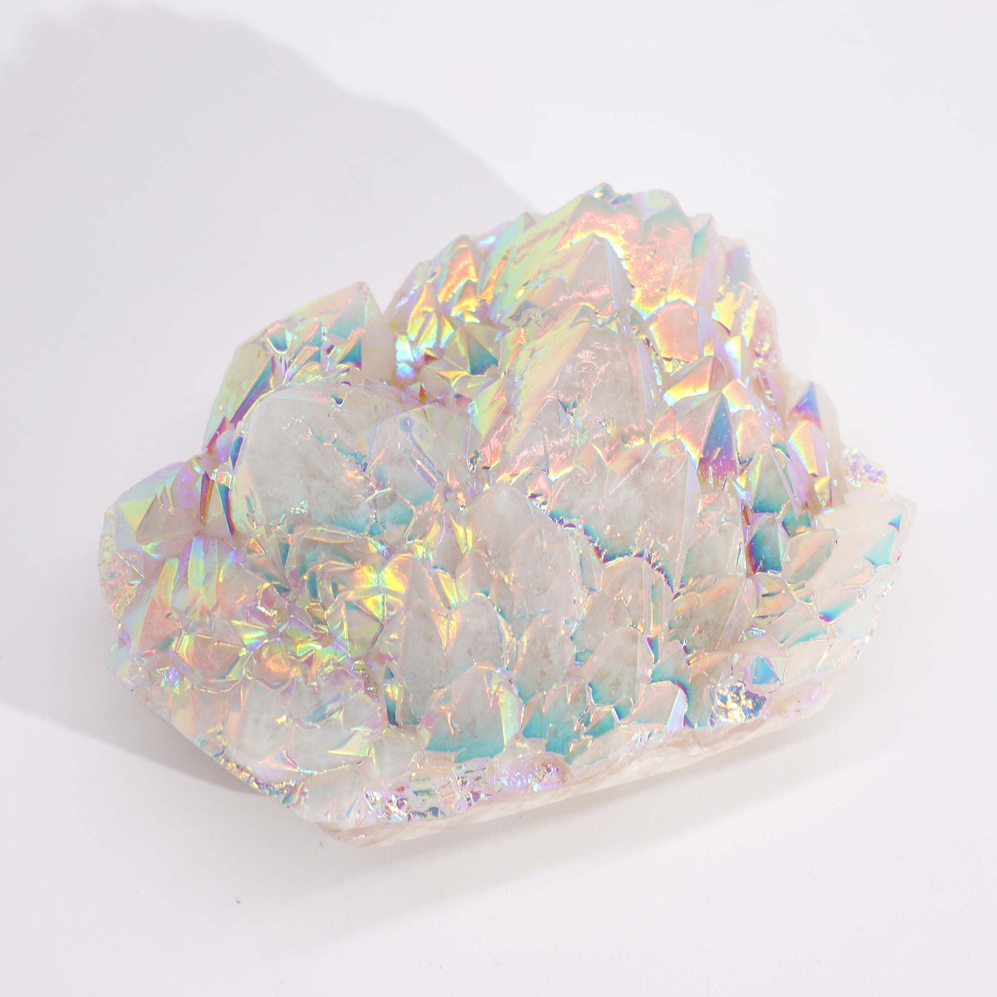 Großer verbesserter natürlicher Quarz – Angel Aura Quartz (ca. 300–450 g, 8–15 cm)
