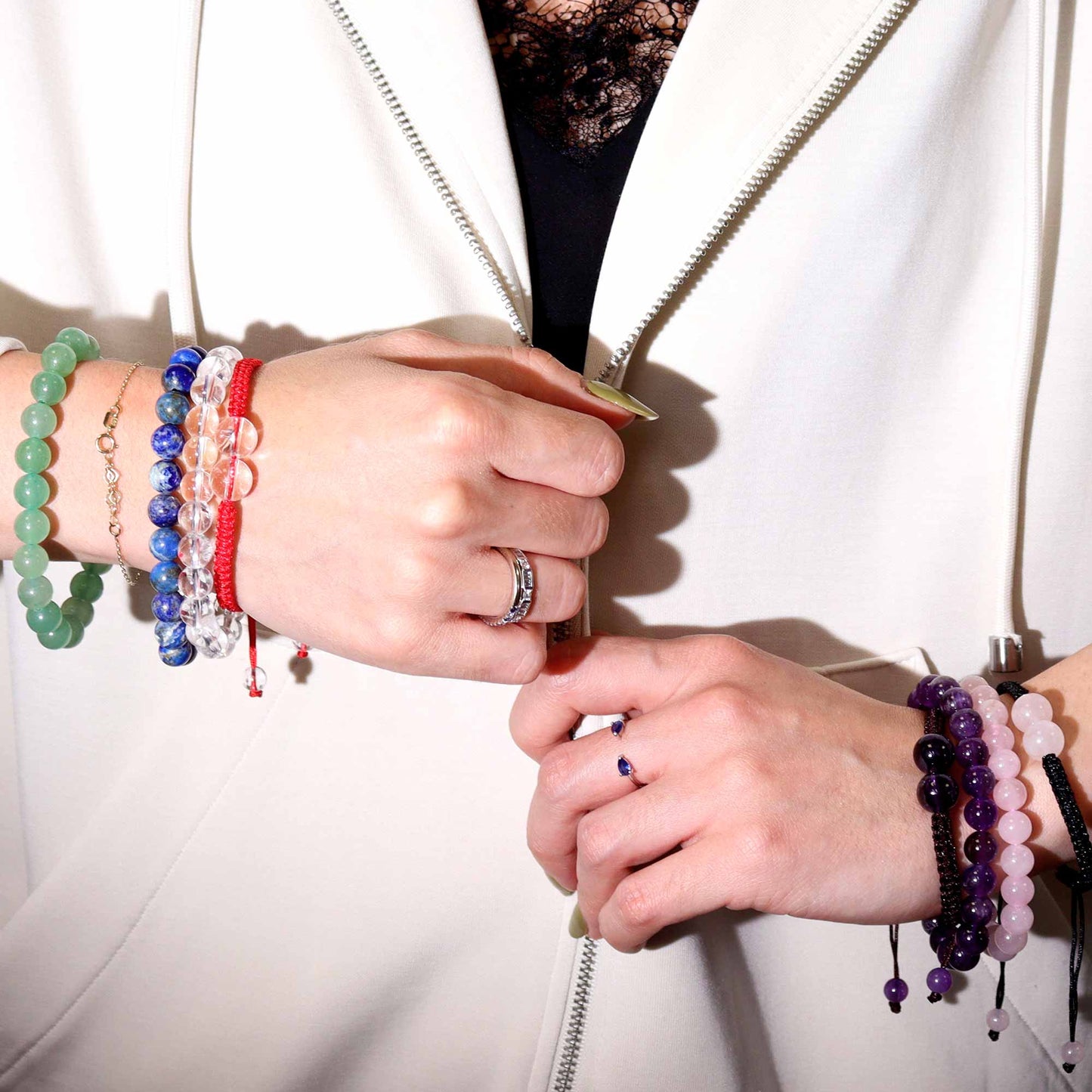 Chakra Armbänder - Perlen