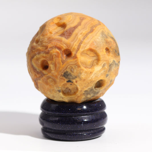 1x Jasper Planet mit Solarständer (MERKUR) - 40mm