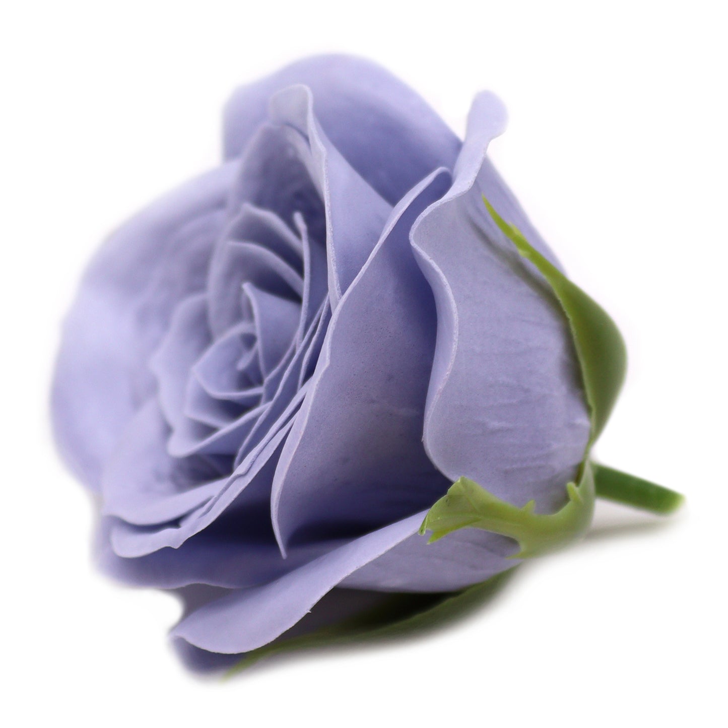 Fleur de savon artisanale - Rose vintage - Bleu
