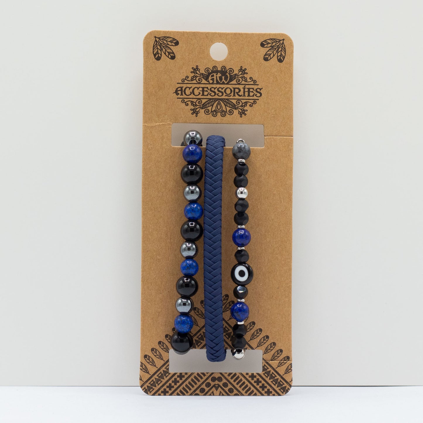 Ensemble de bracelets pour homme - Med Set Blues
