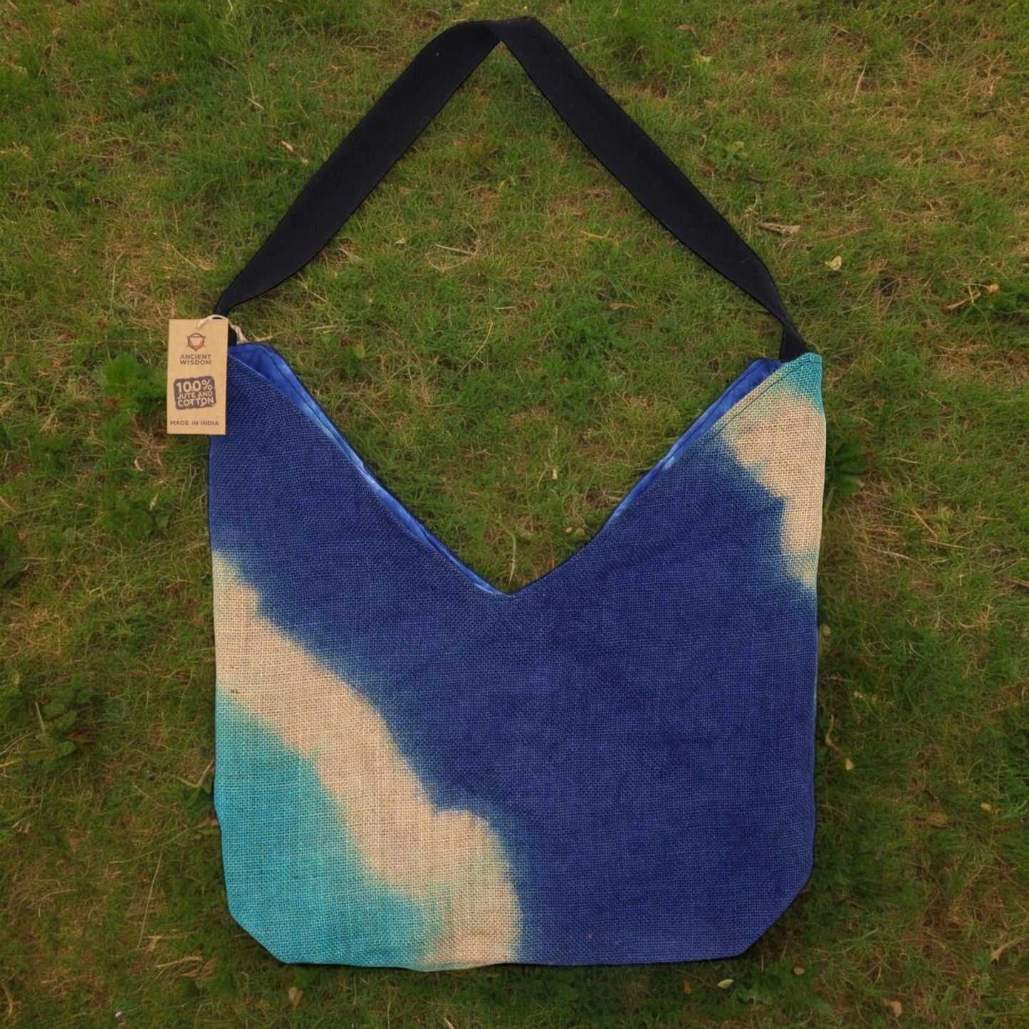 Umhängetasche - Jeansblau