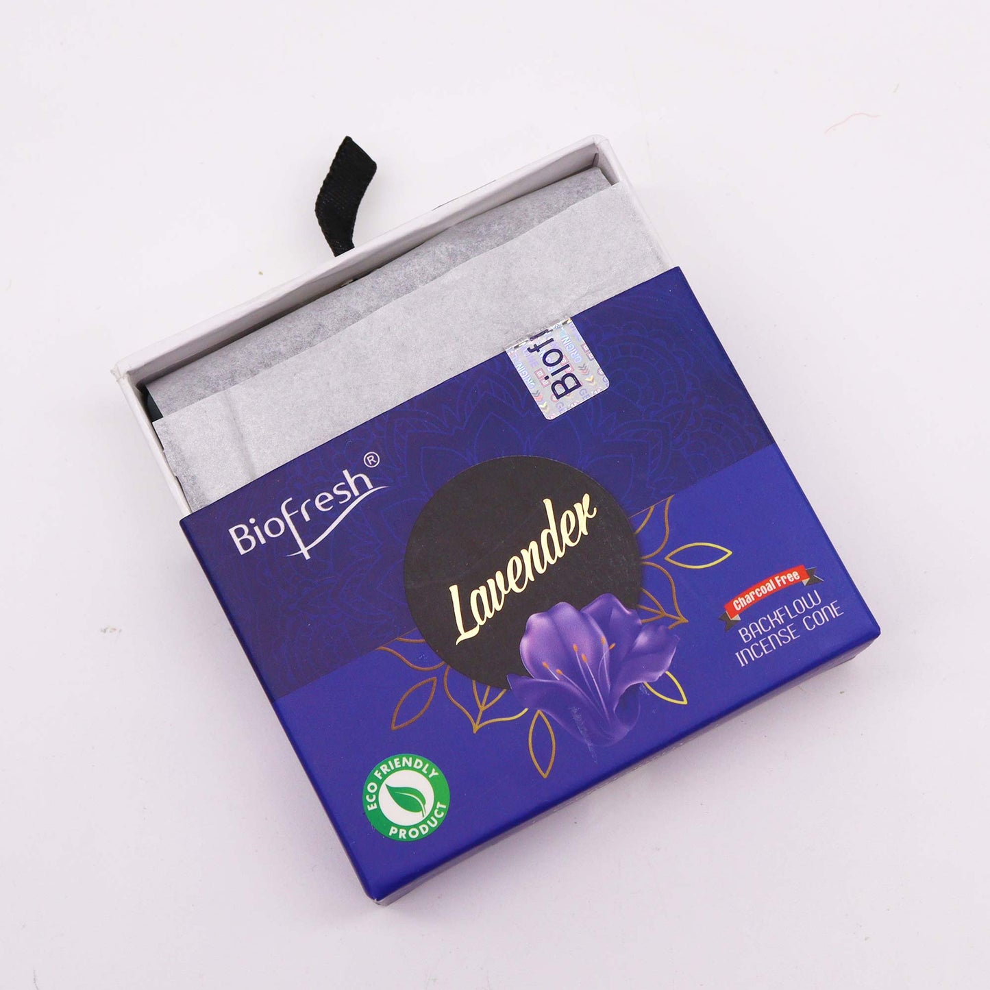 Biofresh Backflow Räucherkegel (40 Kegel) - Lavendel