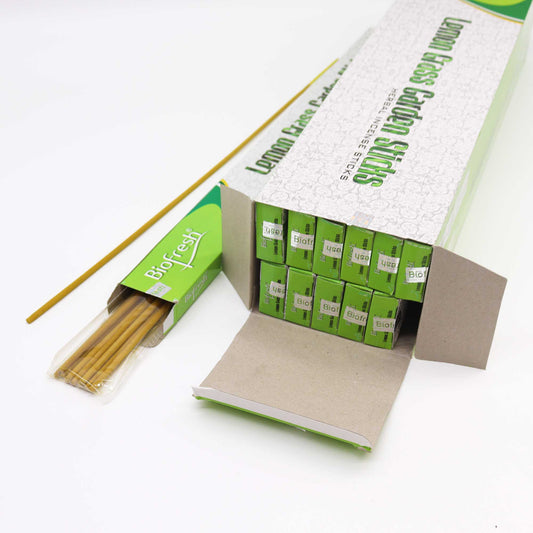 Biofresh Garten-Räucherstäbchen - (10 x 50 cm) - Citronella