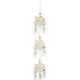 Campanas Indias - Pez - 7 Campanas - 8.5x54cm