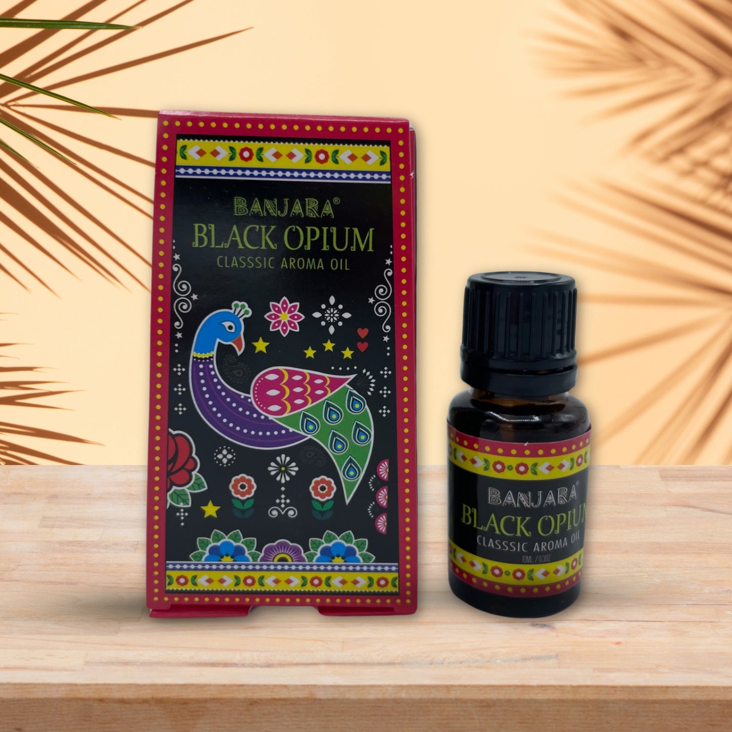 Huile parfumée indienne Banjara 10 ml – Opium noir