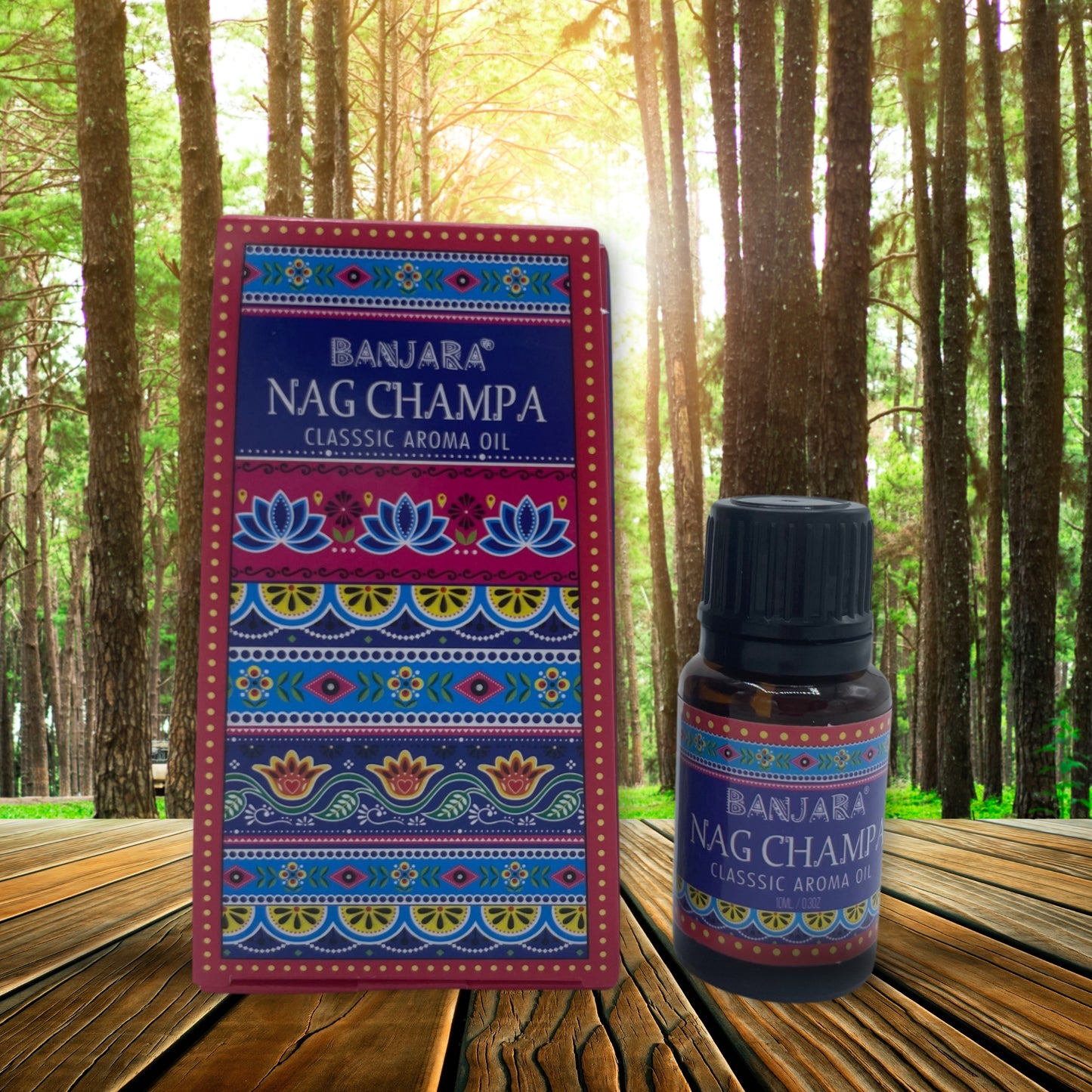 Banjara Indisches Duftöl 10 ml – Nag Champa