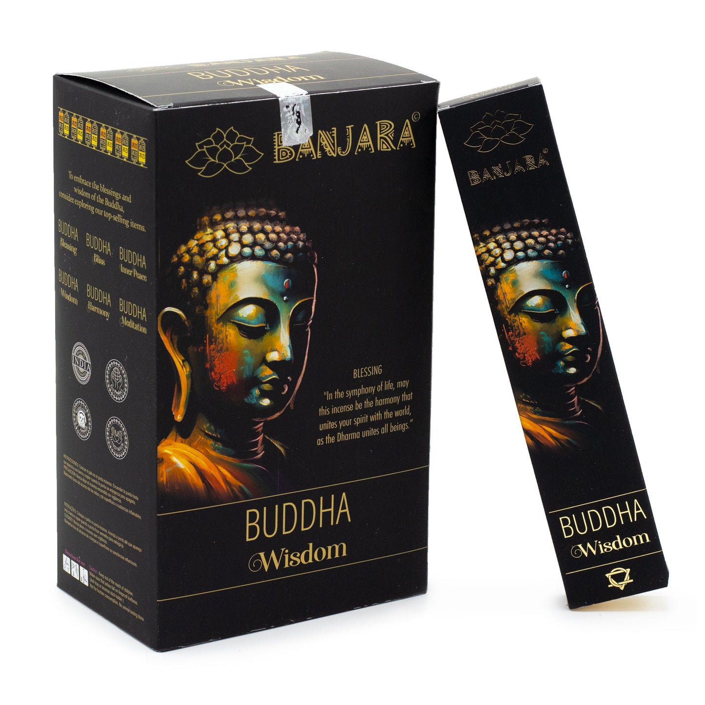 Banjara Buddha Räucherstäbchen - Weisheit