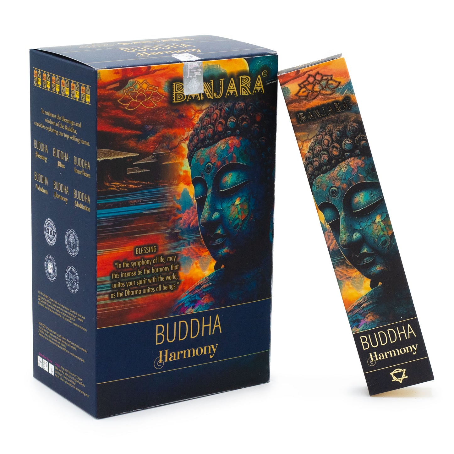 Banjara Buddha Räucherstäbchen - Harmonie