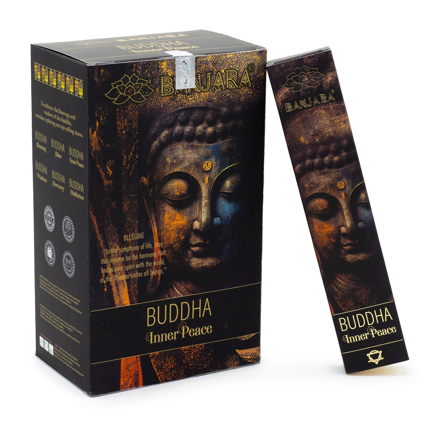 Banjara Buddha Räucherstäbchen - Innerer Frieden