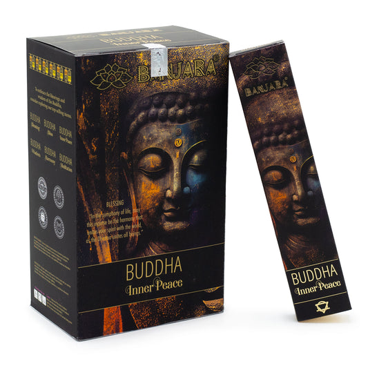 Banjara Buddha Räucherstäbchen - Innerer Frieden
