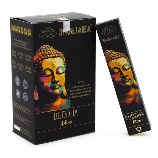 Banjara Buddha Räucherstäbchen - Glück