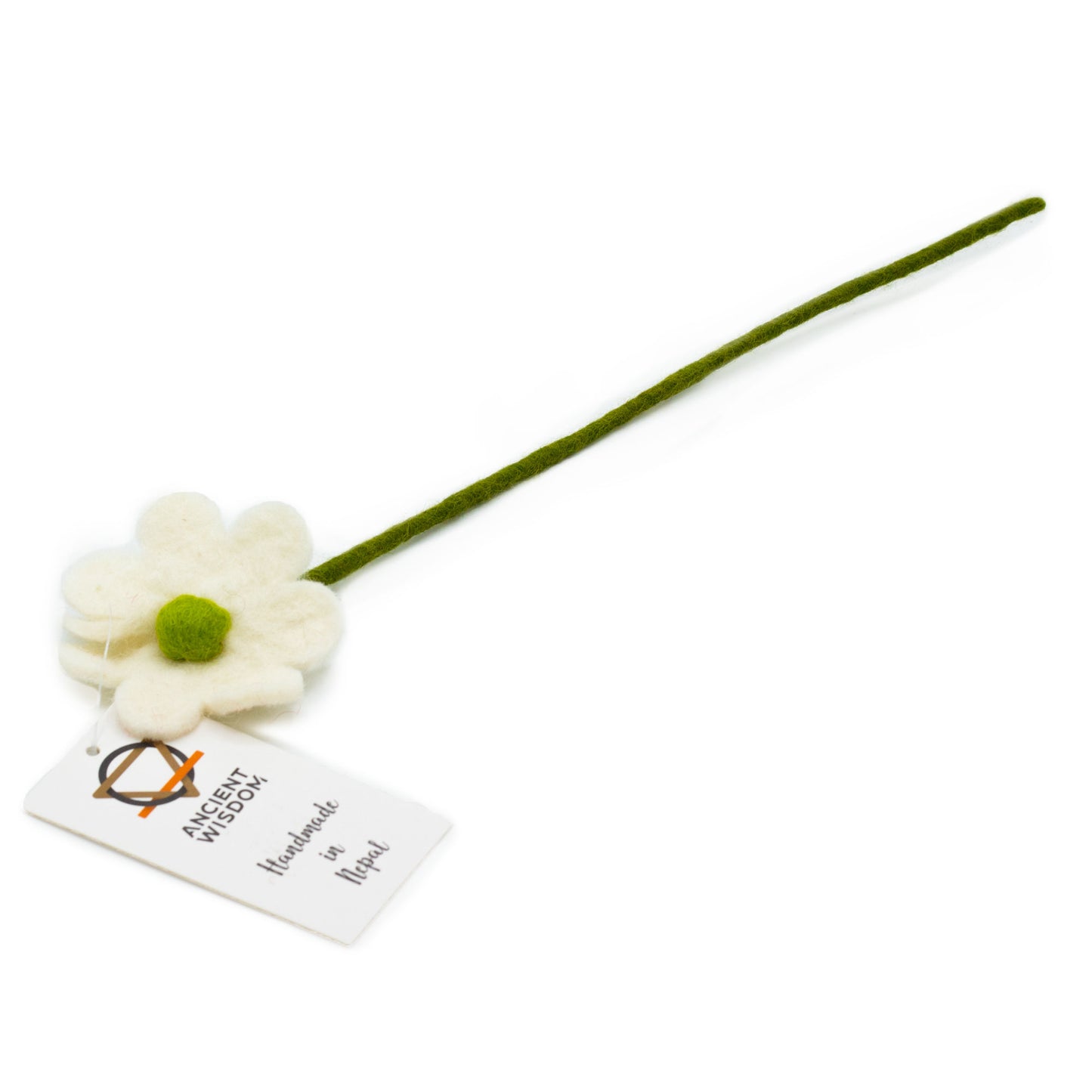 6 x Flores de fieltro - Margarita (colores surtidos)