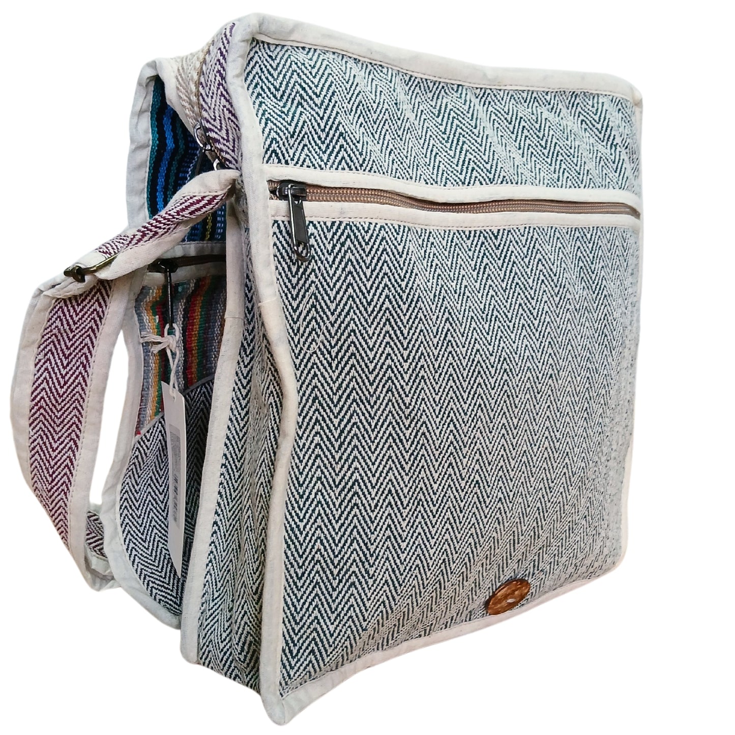 Hanf Laptop Messenger Bag - Curves