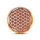 Panel Decorativo Redondo de Madera con Flor de la Vida 40cm