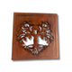 Panel Decorativo de Madera Árbol de la Vida con Corazón 30x30cm