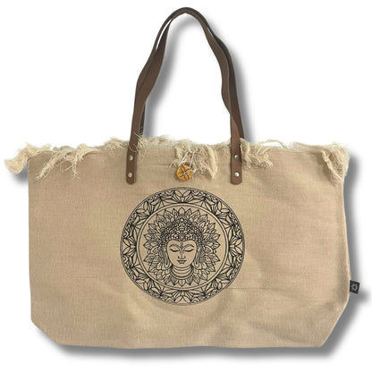 Bolso Natural Asa de Piel - Inspiración