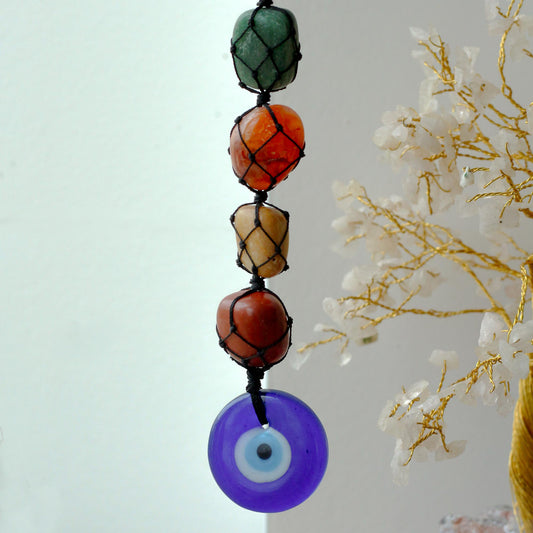 Chakra-Stein-Anhänger - Böser Blick