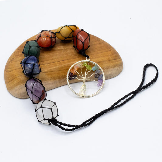 Chakra Stein Anhänger - Baum des Lebens