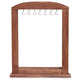 Soporte Mediano para Colgar - Madera Oscura (40x30 cm)