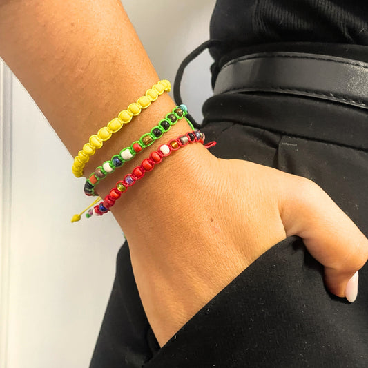 Handgefertigte Freundschaftsarmbänder – Mini Forever Beads (sortiert)