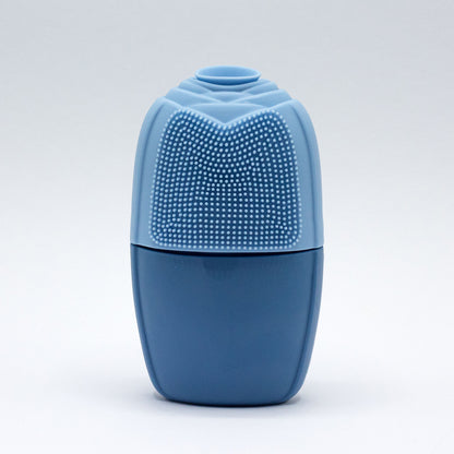Rouleaux de glace en silicone pour le visage - Bleu