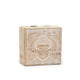 Caja Cuadrada Pequeña 10x10x4.2cm - Cara de Buda Blanca