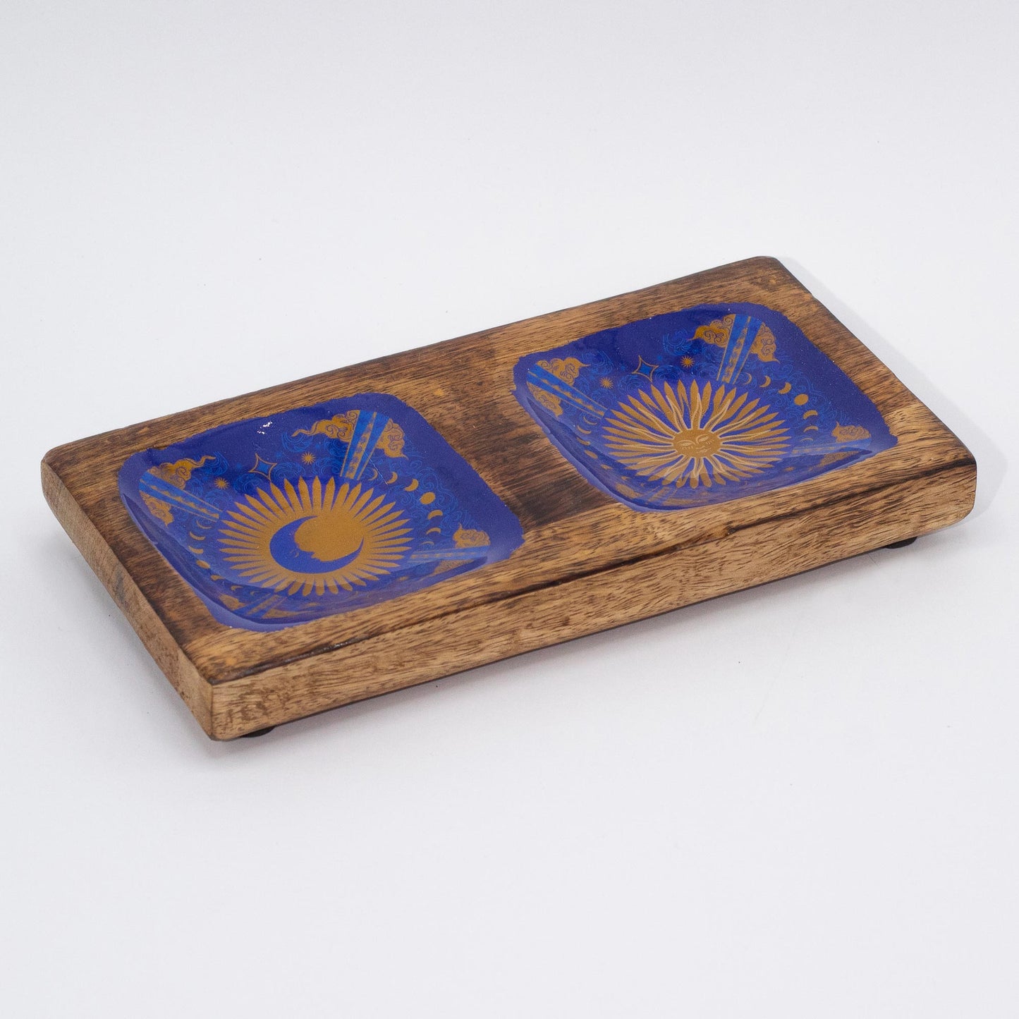 Bandeja doble 20x10x2.5cm - Sol & Luna - HOP HARE