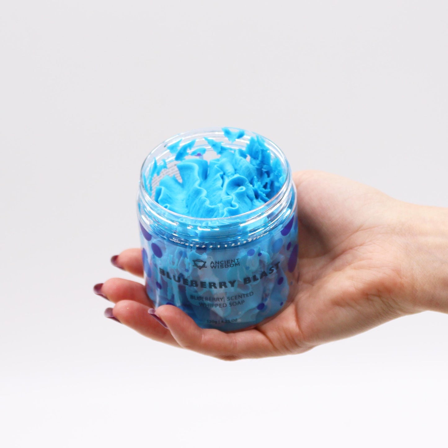 Savon à la crème fouettée aux myrtilles 120 g