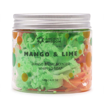 Jabón Crema Batida Mango y Lima 120g